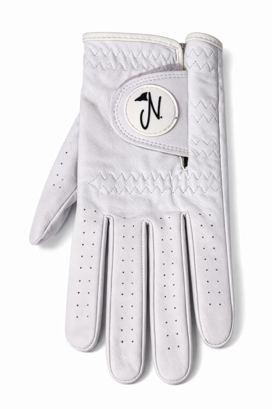 Nova Golf Glove - Classic White