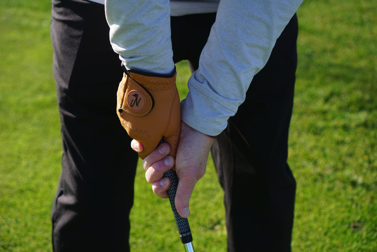 Nova Golf Glove - Sun Tan